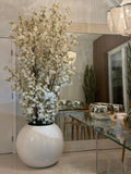 Cerisier en Fleurs — Collection Cannes, 76 cm, blanc brillant