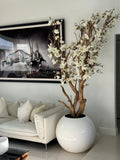 Composition Magnolia| Signature Cannes, blanc brillant